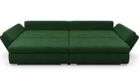 Canapea Extensibilă Confort cu Spumă HR, Verde Smarald