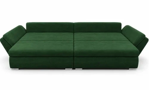 Canapea Extensibilă Confort cu Spumă HR, Verde Smarald
