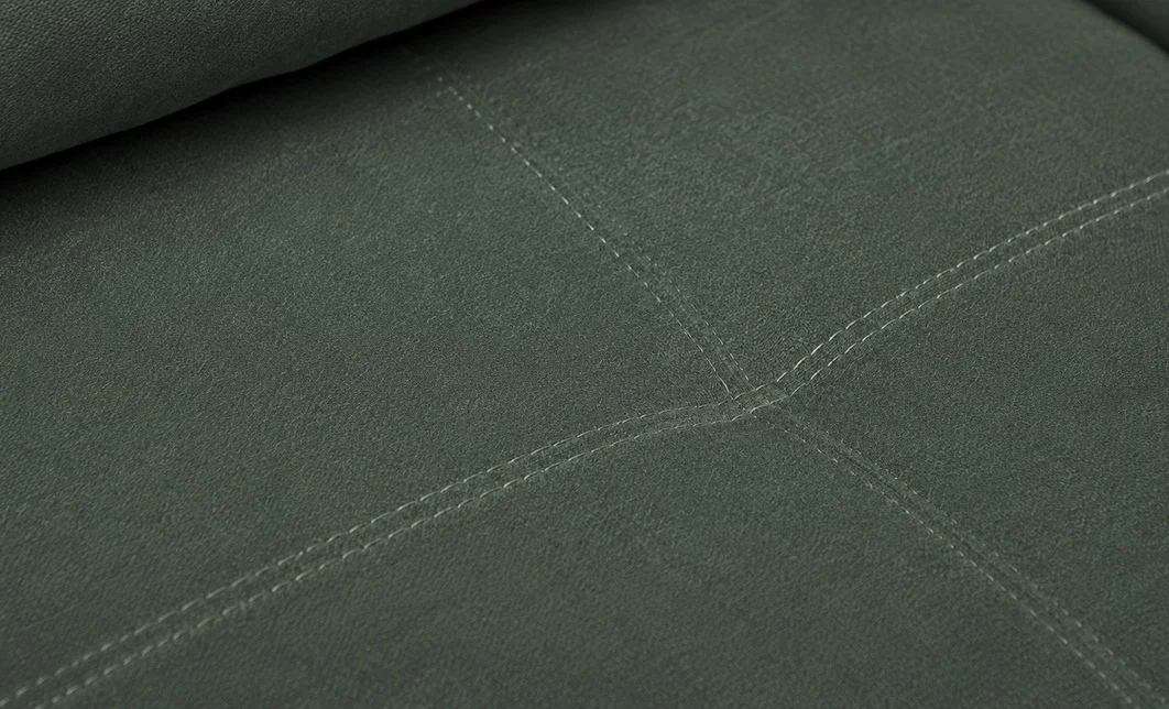 Canapea Extensibilă Confort cu Spumă HR, Verde Închis 3