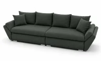 Canapea Extensibilă Confort cu Spumă HR, Verde Închis