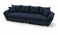 Canapea Extensibilă Confort cu Spumă HR, Bleumarin Închis 6