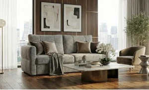 Canapea Extensibilă Cremona 7911-95, Gri