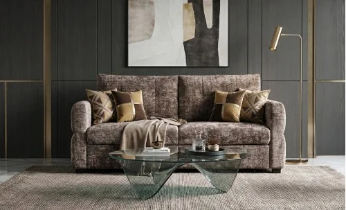 Canapea Extensibilă Cremona, 7911-02, Maro