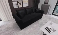 Canapea Extensibilă Elsa Mini, Negru 2