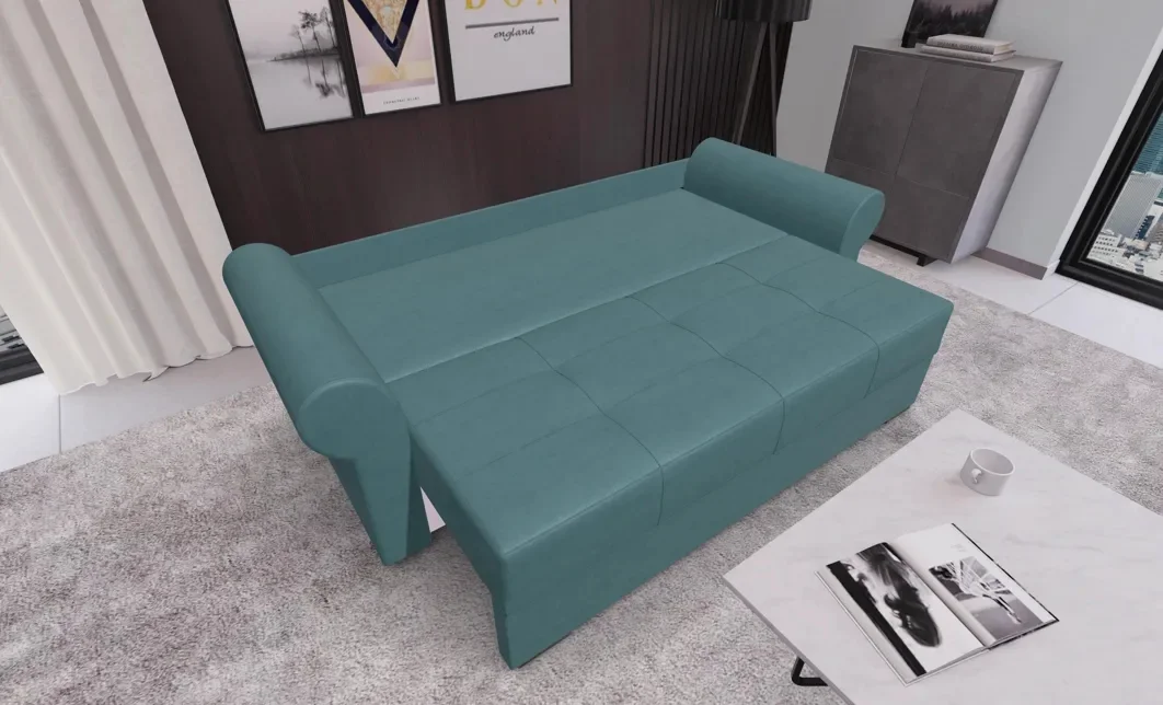 Canapea Extensibilă Elsa Mini, Albastru marin 3