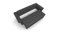 Canapea Extensibilă Elsa Mini, Gri inchis 4