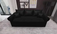 Canapea Extensibilă Elsa Mini, Negru 1