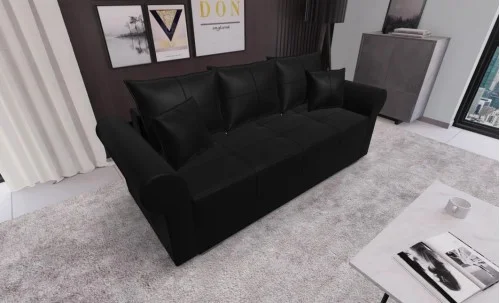 Canapea Extensibilă Elsa Mini, Negru