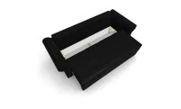 Canapea Extensibilă Elsa Mini, Negru 4