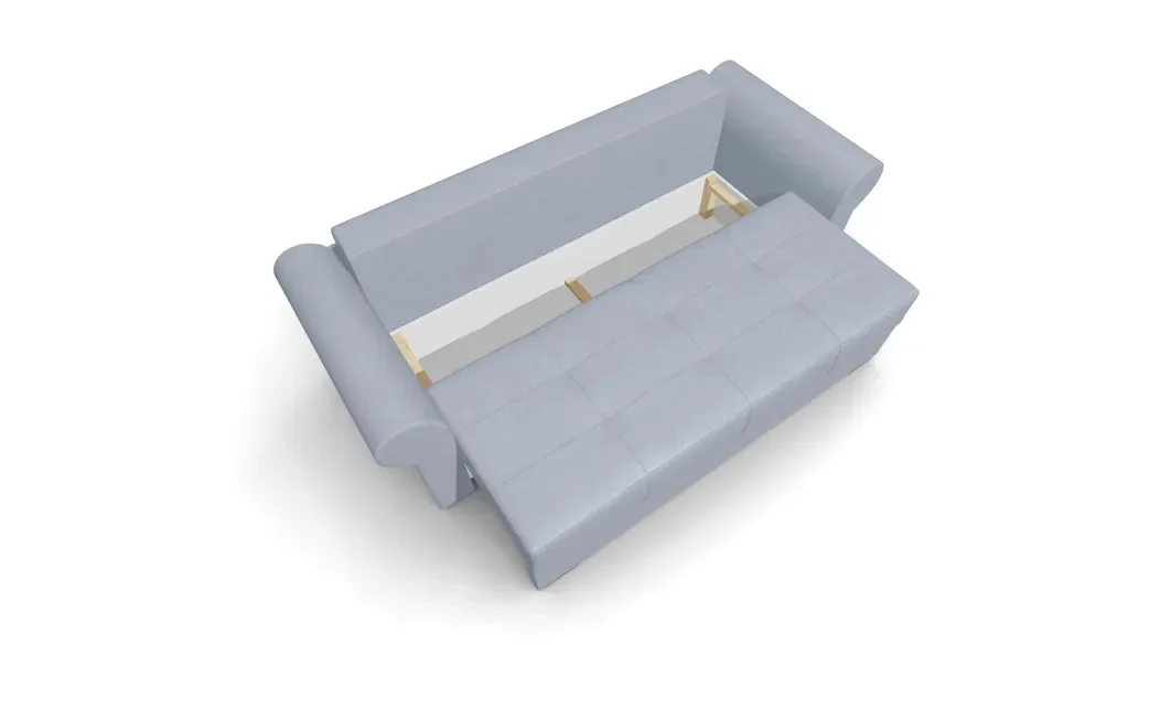 Canapea Extensibilă Elsa Mini, Argintiu 4