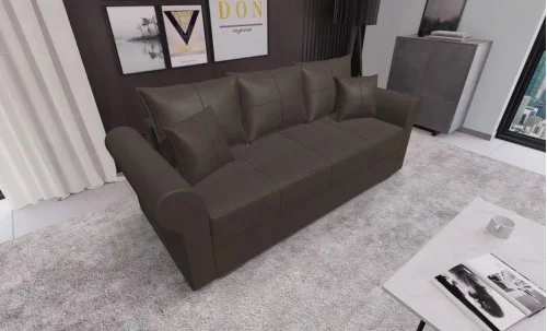 Canapea Extensibilă Elsa Mini, Maro