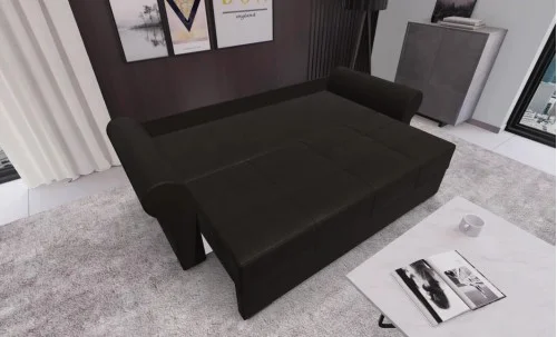 Canapea Extensibilă Elsa Mini, Maro inchis