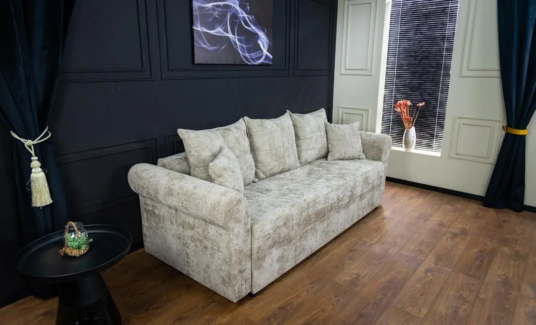 Canapea Extensibilă Elsa Bonell Max, Bej 9