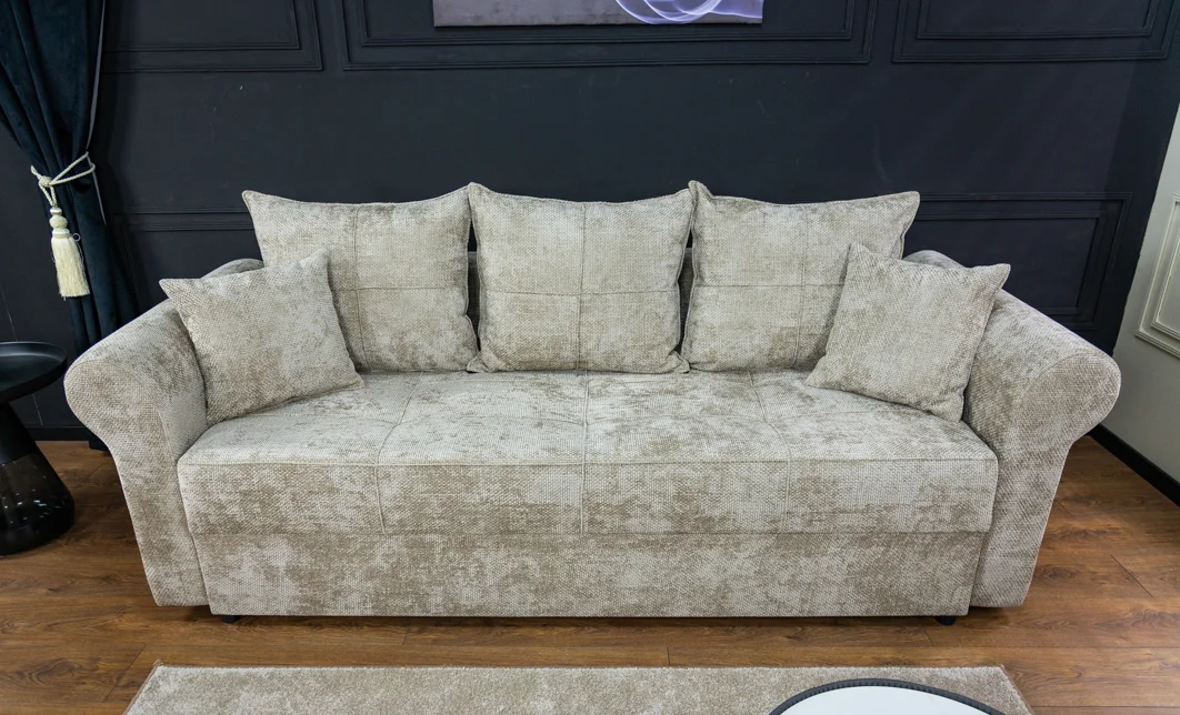 Canapea Extensibilă Elsa Memory Max, Bej 7
