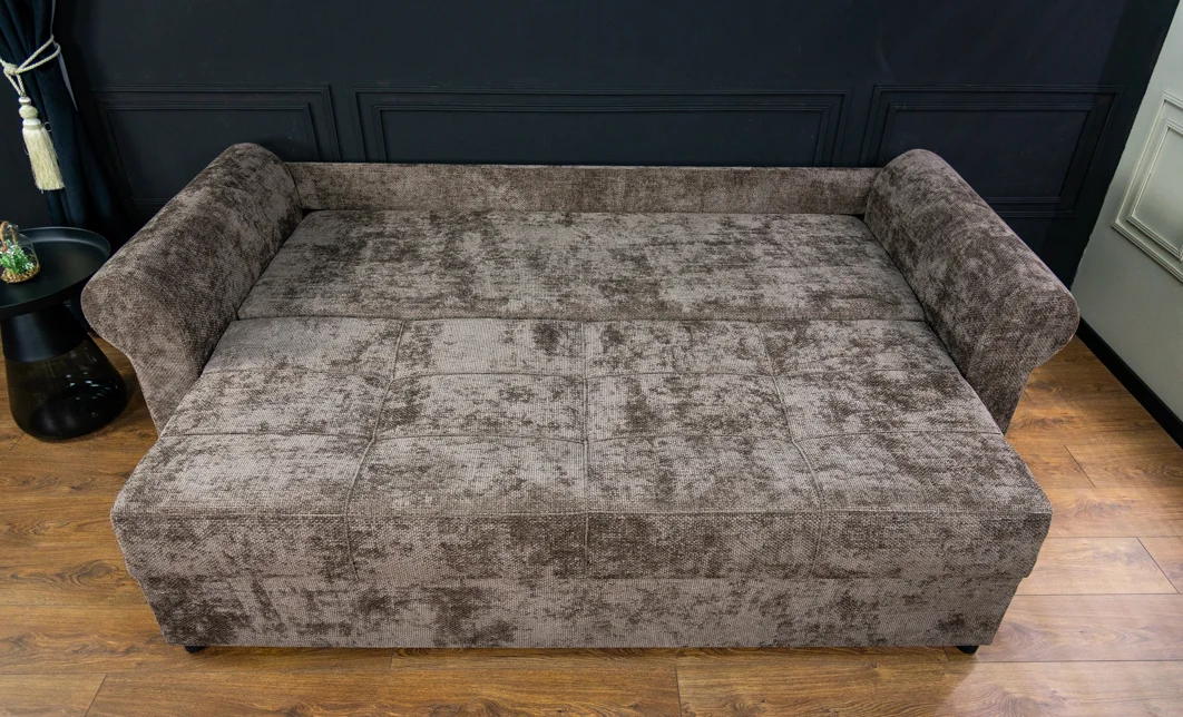 Canapea Extensibilă Elsa Bonell Mini, Maro 4