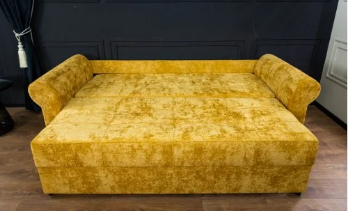 Canapea Extensibilă Elsa Bonell Mini, Mustar