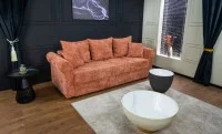 Canapea Extensibilă Elsa Memory Max, Rosu caramiziu