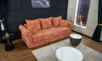 Canapea Extensibilă Elsa Memory Max, Rosu caramiziu 2