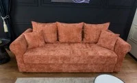 Canapea Extensibilă Elsa Memory Max, Rosu caramiziu