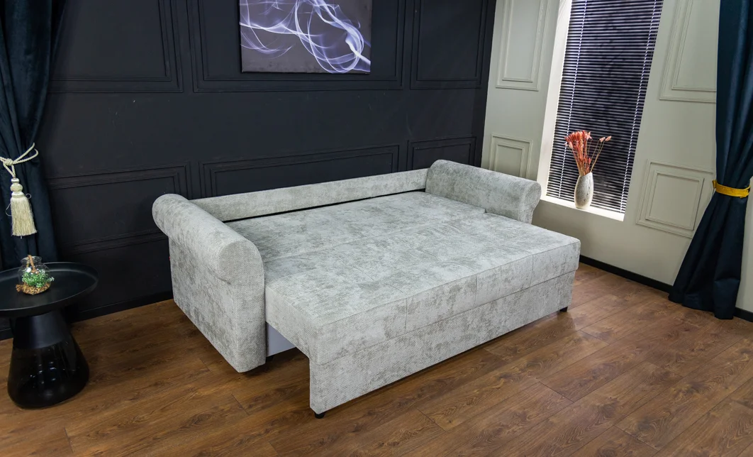 Canapea Extensibilă Elsa Bonell Max, Gri deschis 5