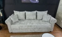 Canapea Extensibilă Elsa Bonell Max, Gri deschis