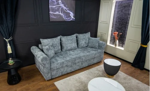 Canapea Extensibilă Elsa Memory Max, Gri