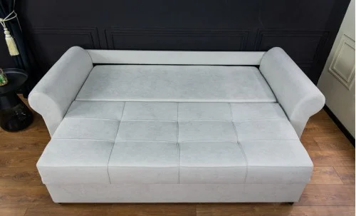 Canapea Extensibilă Elsa Bonell Max, Gri deschis
