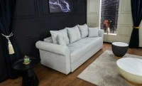 Canapea Extensibilă Elsa Memory Max, Gri deschis 8
