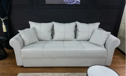 Canapea Extensibilă Elsa Bonell Max, Gri deschis
