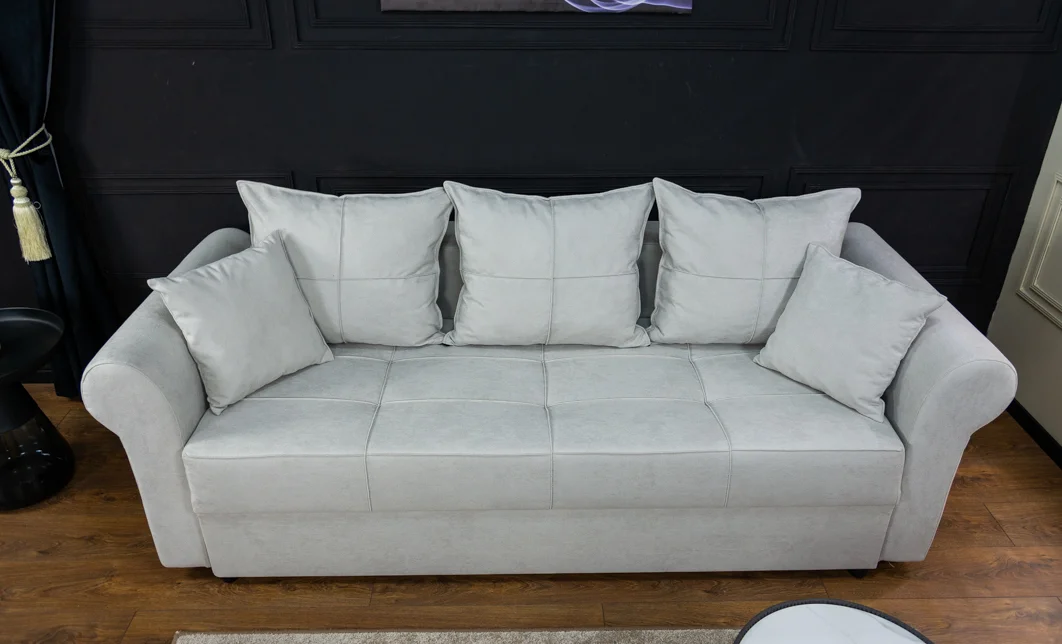 Canapea Extensibilă Elsa Memory Max, Gri deschis