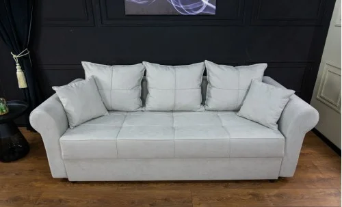 Canapea Extensibilă Elsa Bonell Max, Gri deschis