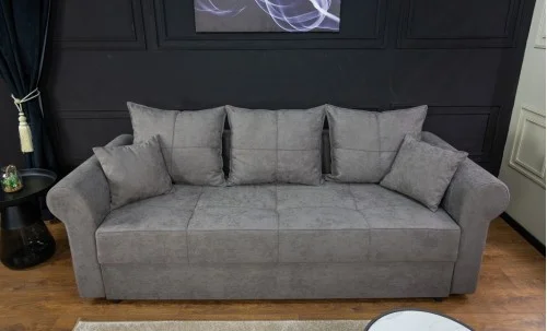 Canapea Extensibilă Elsa Bonell Max, Gri Inchis
