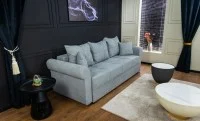 Canapea Extensibilă Elsa Memory Max, Gri albastrui 2