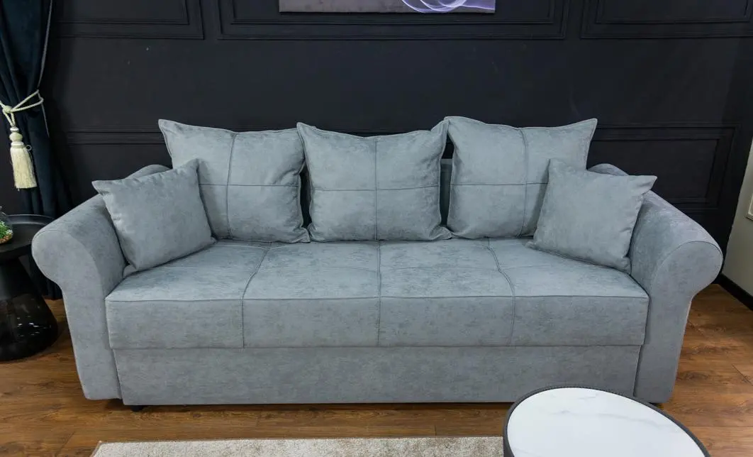 Canapea Extensibilă Elsa Memory Max, Gri albastrui 3
