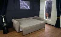 Canapea Extensibilă Elsa Memory Max, Maro deschis 5