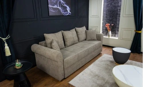 Canapea Extensibilă Elsa Memory Max, Maro deschis