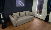 Canapea Extensibilă Elsa Bonell Mini, Maro deschis