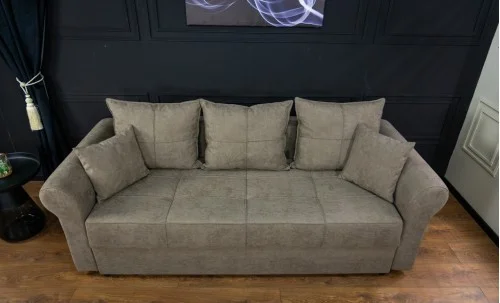 Canapea Extensibilă Elsa Memory Mini, Maro deschis