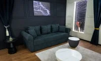 Canapea Extensibilă Elsa Memory Max, Gri inchis
