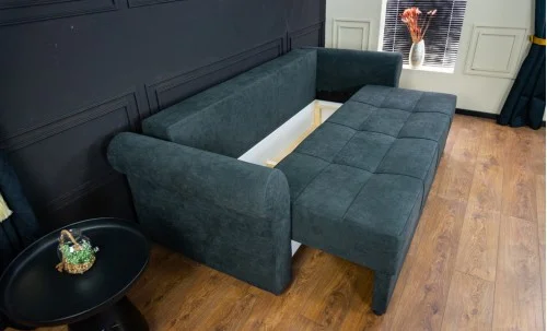 Canapea Extensibilă Elsa Memory Max, Gri inchis