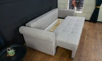 Canapea Extensibilă Elsa Bonell Max, Bej inchis 7