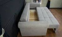 Canapea Extensibilă Elsa Bonell Max, Bej inchis 10