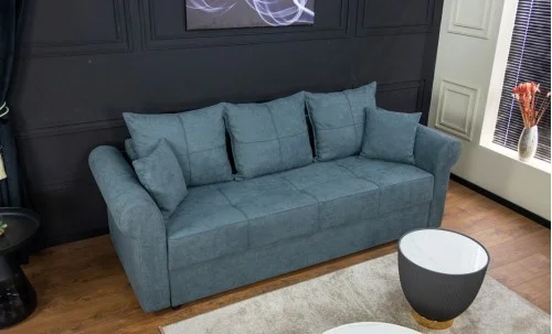 Canapea Extensibilă Elsa Bonell Mini, Gri antracit