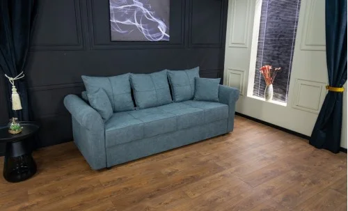 Canapea Extensibilă Elsa Bonell Mini, Gri antracit
