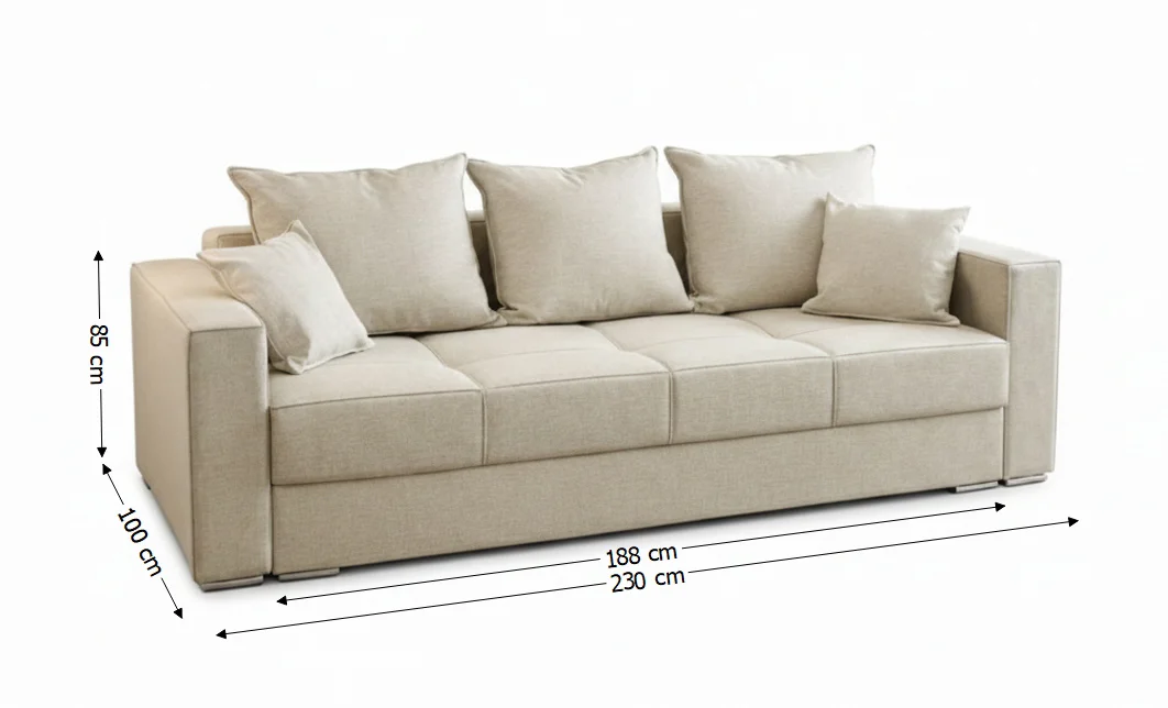 Canapea Extensibilă Atol 1 3