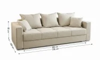 Canapea Extensibilă Atol 1 3