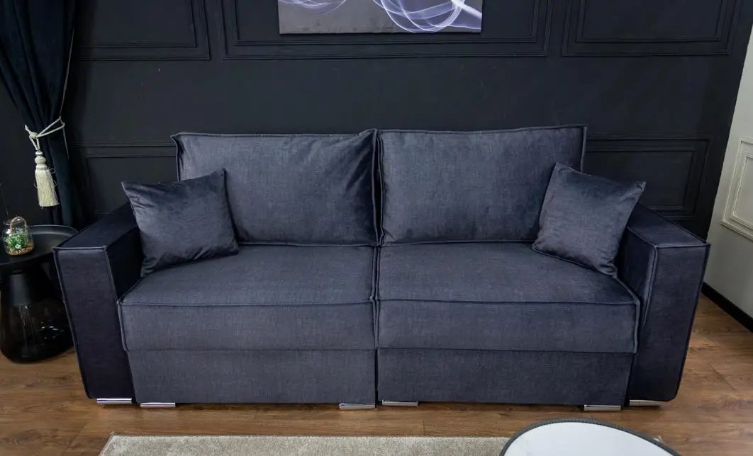Canapea Extensibilă Inna Bonell Mini, Albastru inchis 2