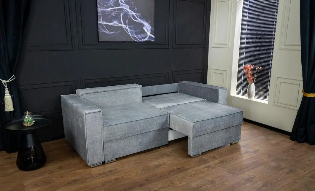 Canapea Extensibilă Inna Bonell Mini, Gri 7