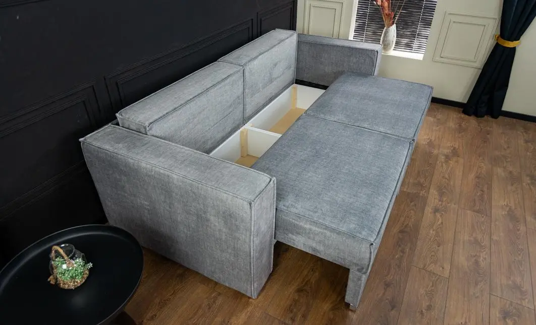 Canapea Extensibilă Inna Bonell Mini, Gri 9