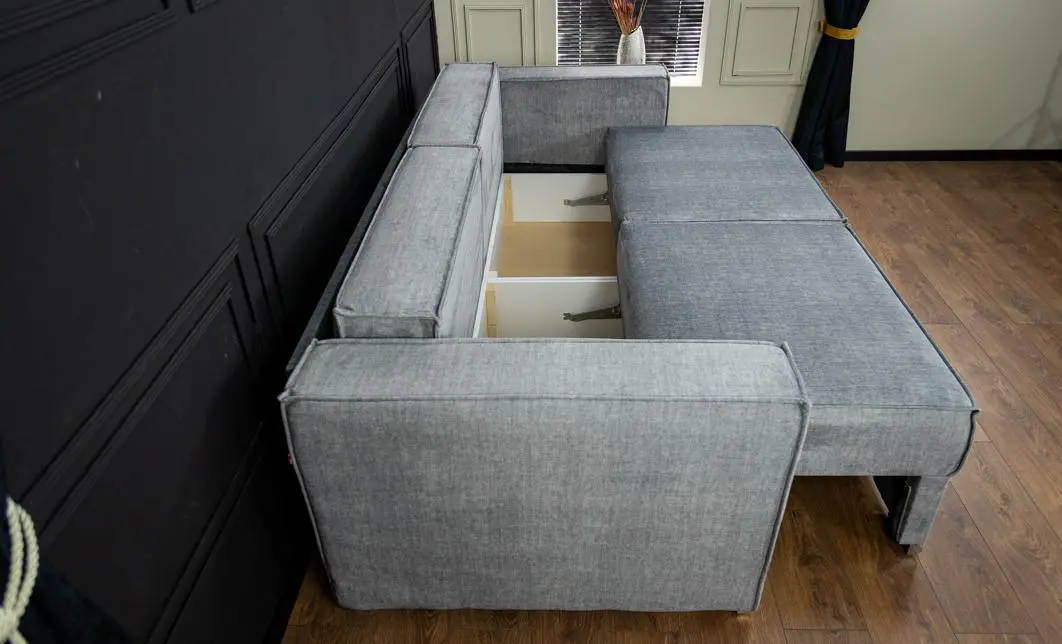 Canapea Extensibilă Inna Bonell Mini, Gri 10